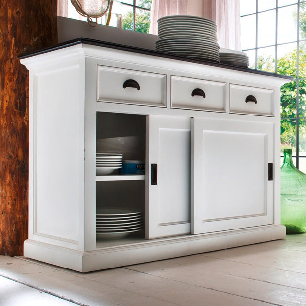 Buffet credenza provenzale bicolore