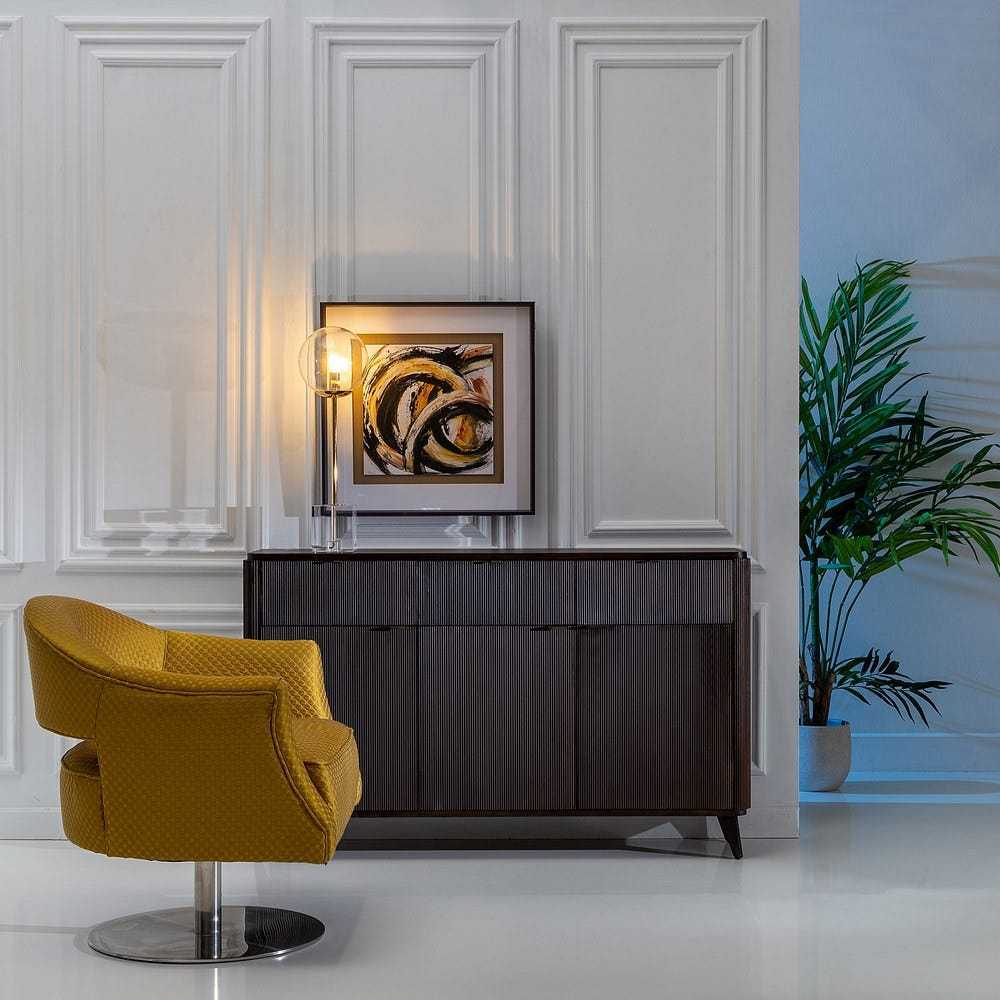 Credenza etnica moderna 3 ante
