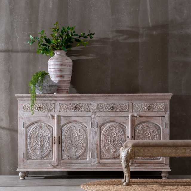 Buffe orientale bianco decapato