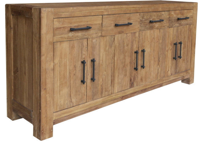 Credenza country teak stagionato