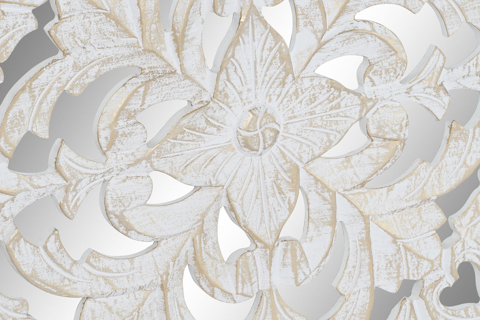 Pannello legno intarsiato shabby