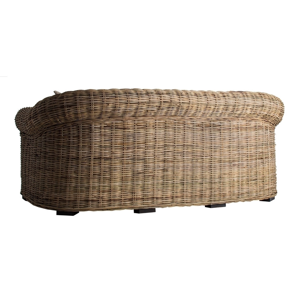 Divano giardino rattan