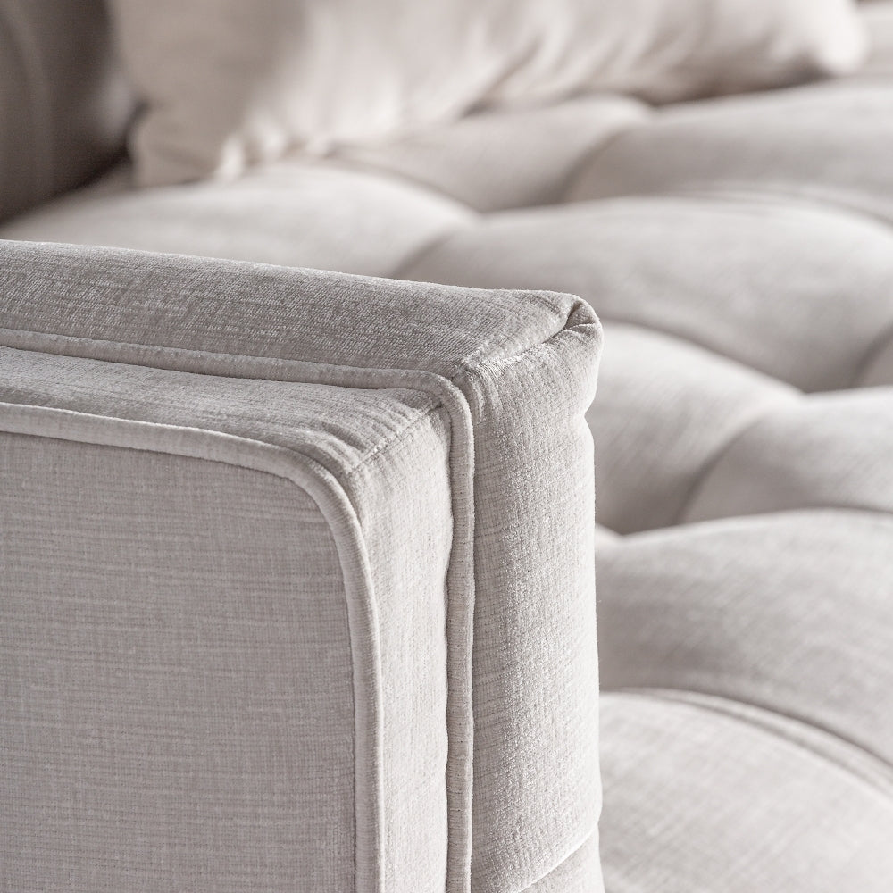 Divano sofà art decò crema