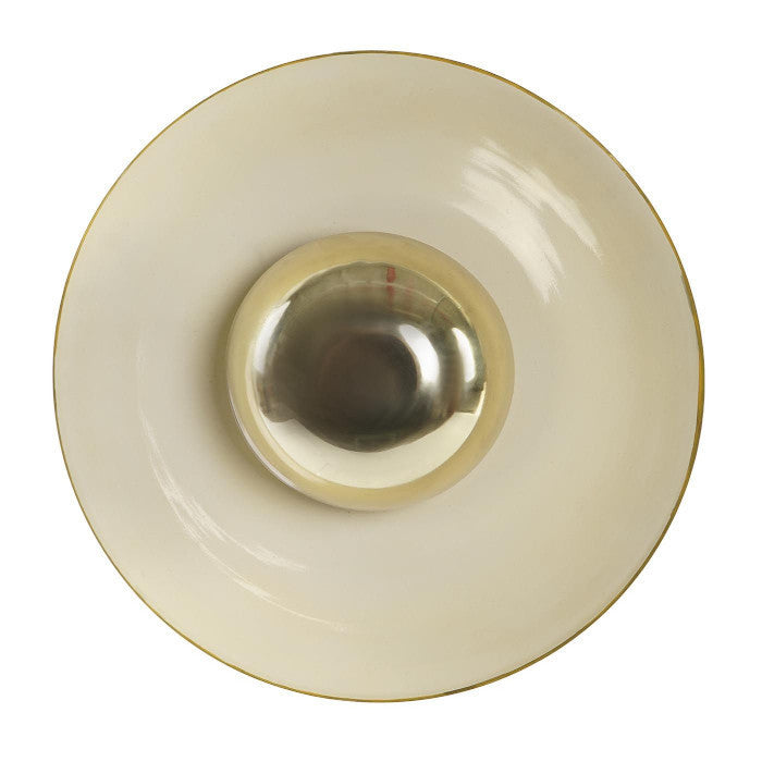 Lampada da parete vintage dorata