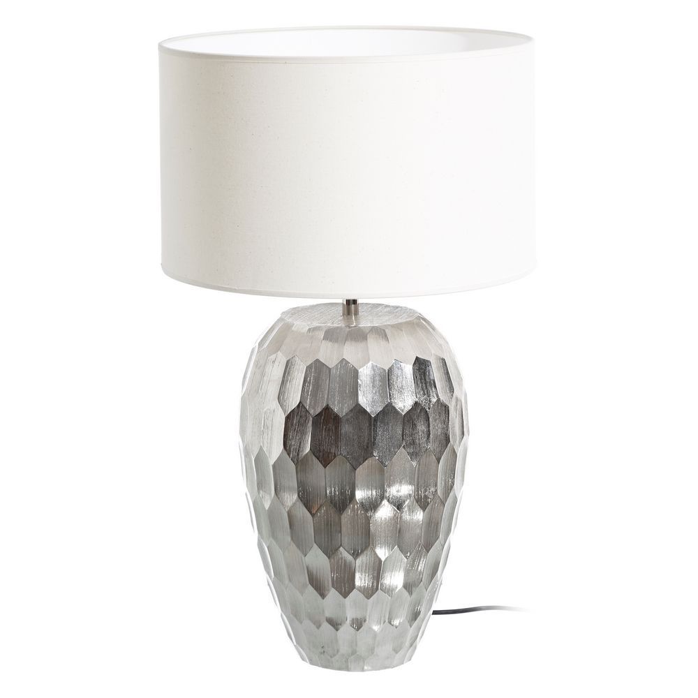 Lampada da tavolo argento