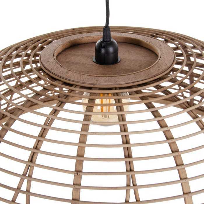 Lampada da soffitto juta