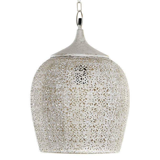 Lampadario orientale intarsiato