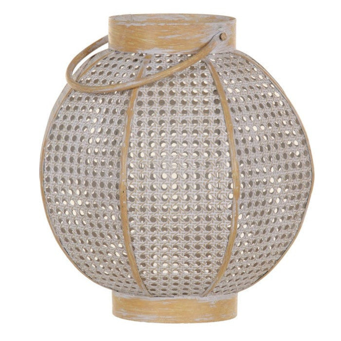 Lanterna shabby chic bianca