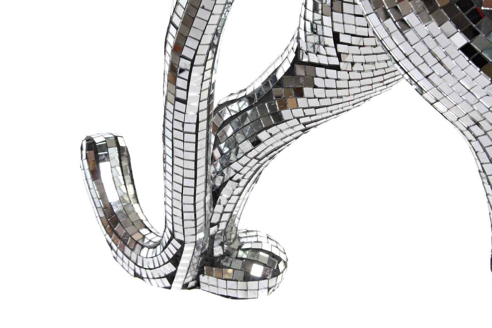 Leopardo mosaico cromato