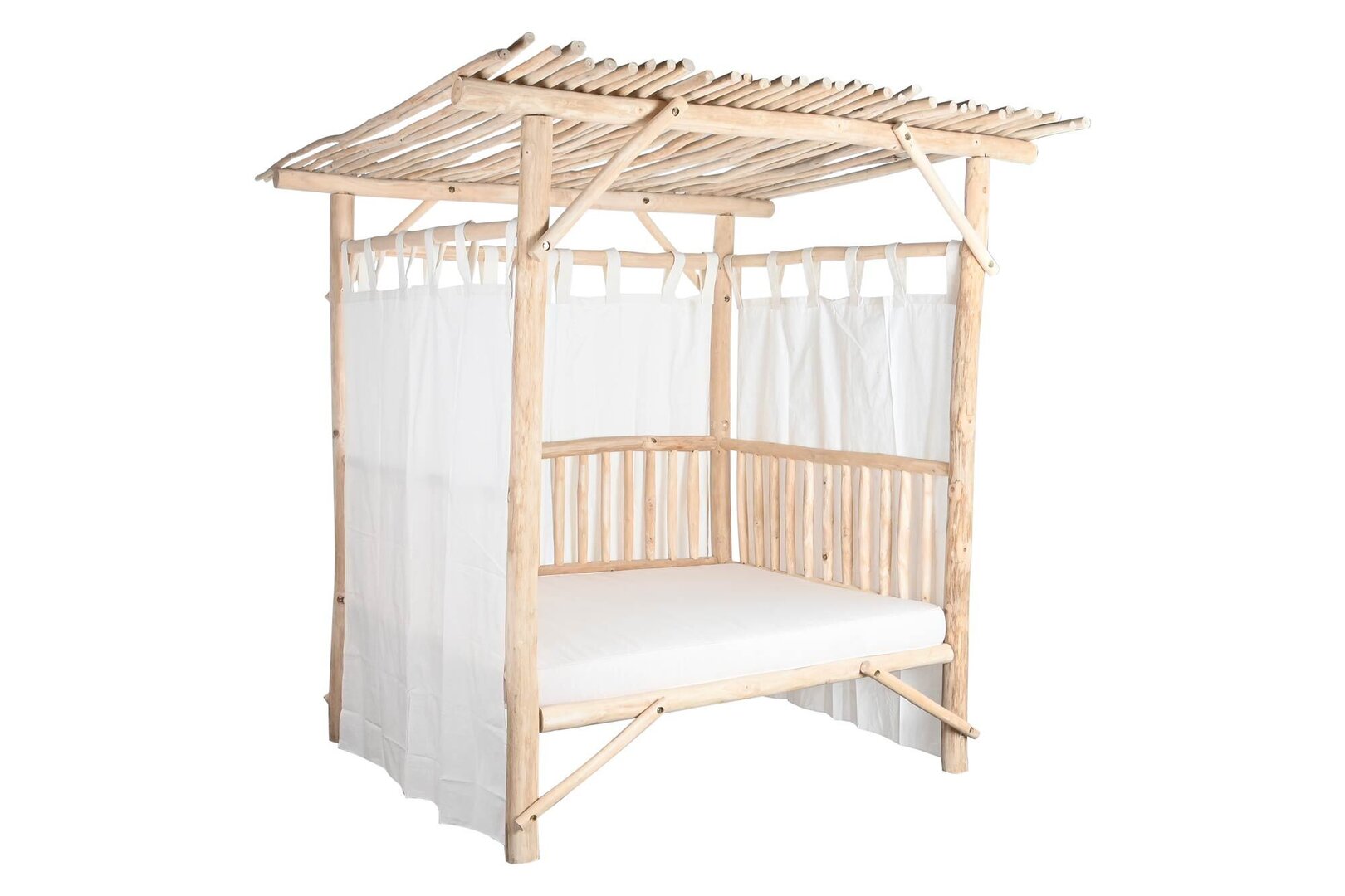 Letto gazebo per giardino