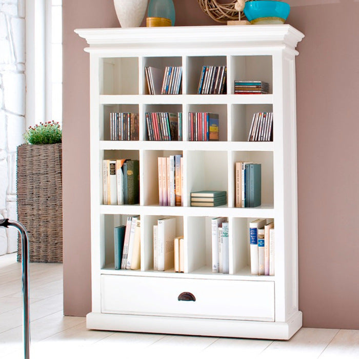 Libreria provenzale legno mogano