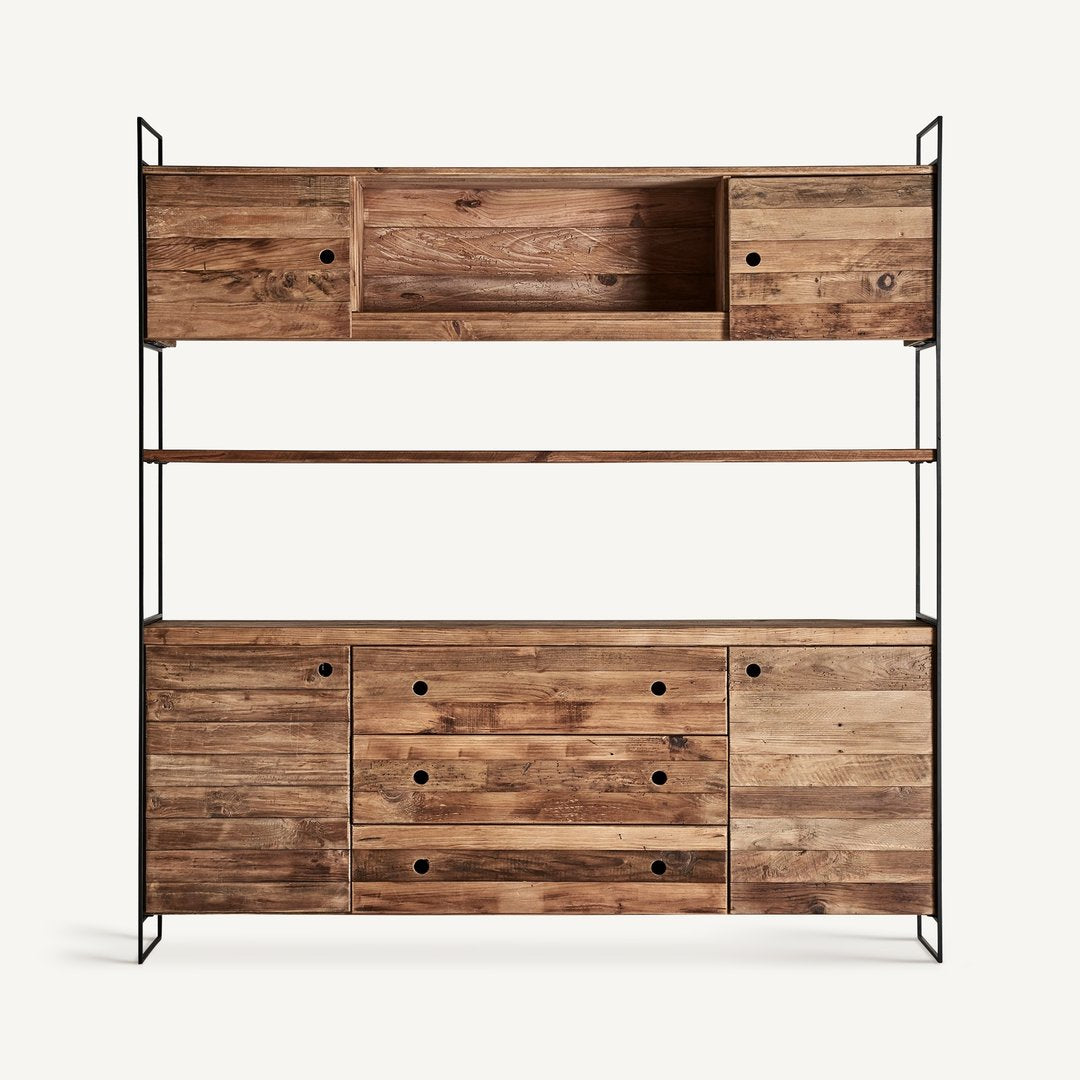 Libreria credenza country chic art decò