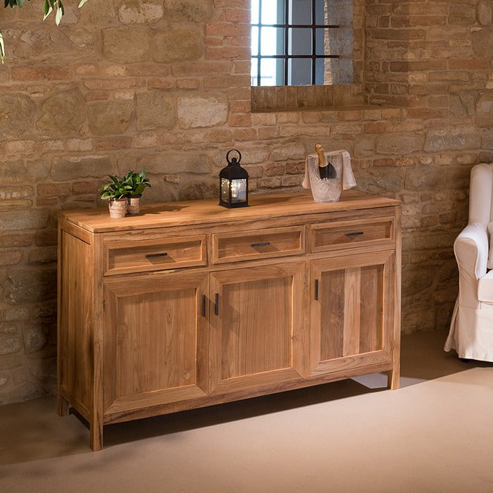 Madia country chic legno teak