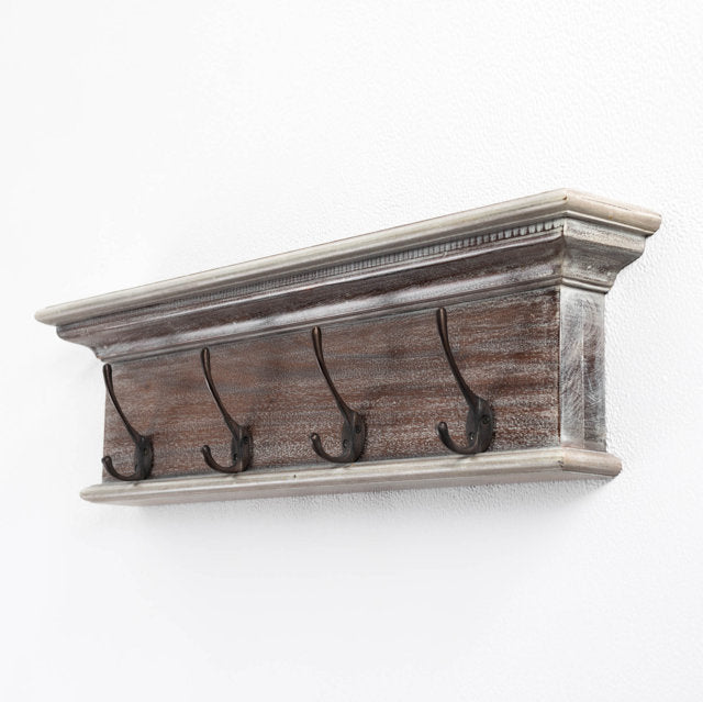 Mensola appendiabiti provenzale anticata