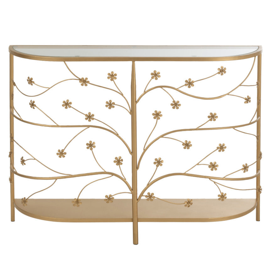 Mobile consolle dorata chic