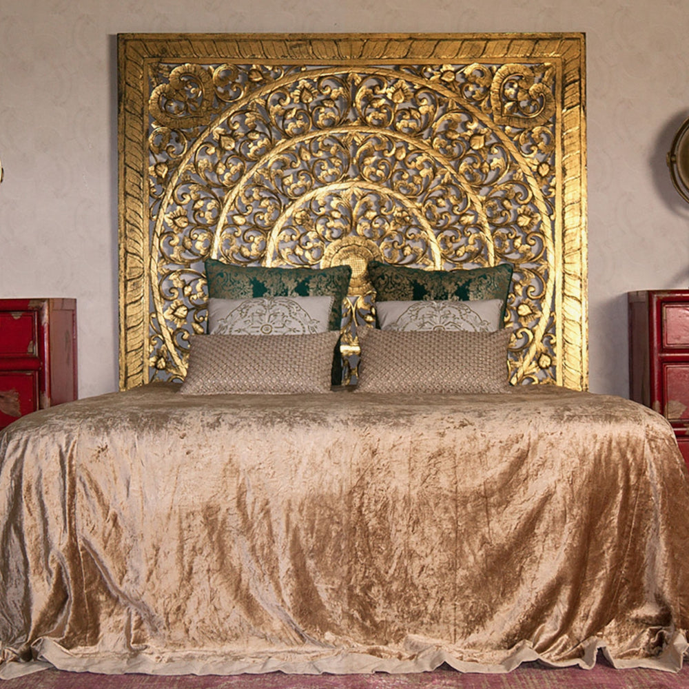 Murale testata orientale oro shabby