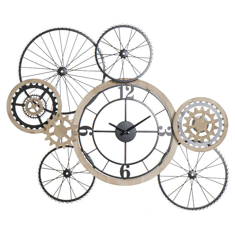 Orologio murale ingranaggi vintage