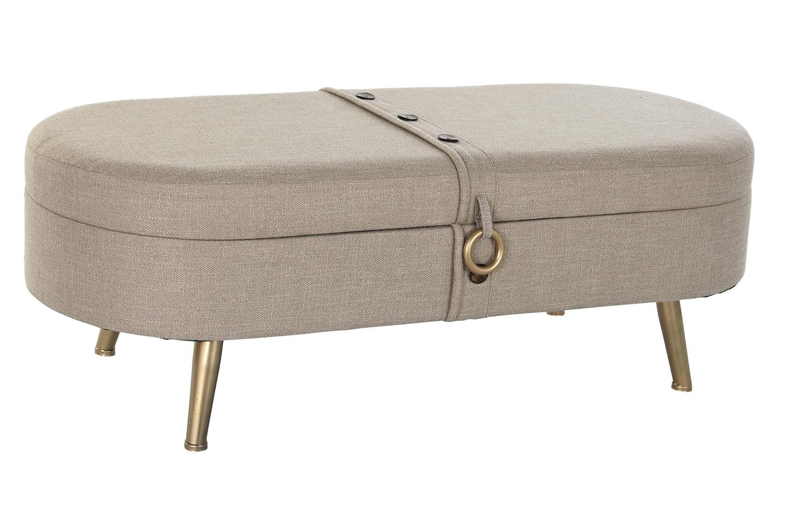 Panca contenitore vintage beige