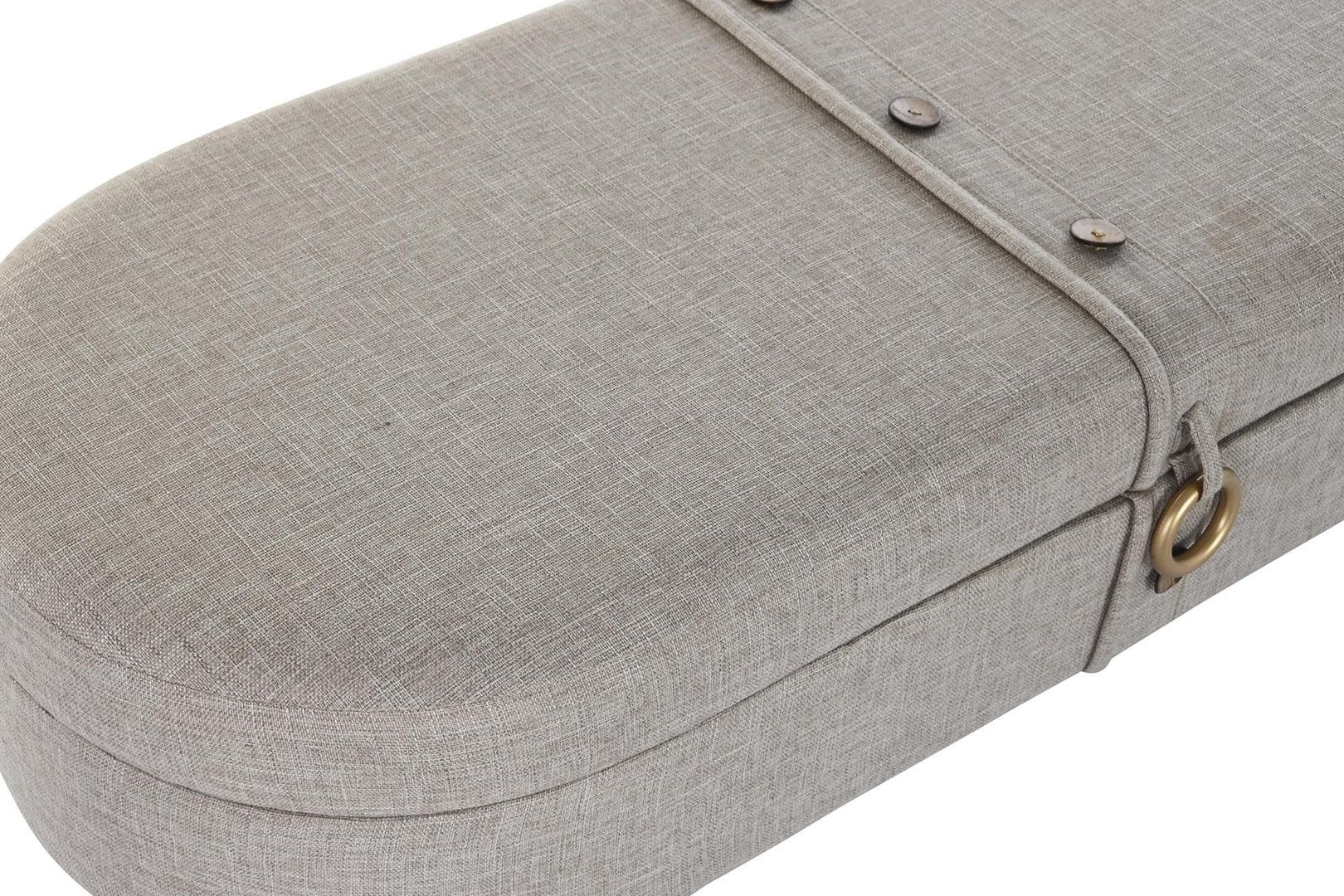 Panca contenitore vintage grigia