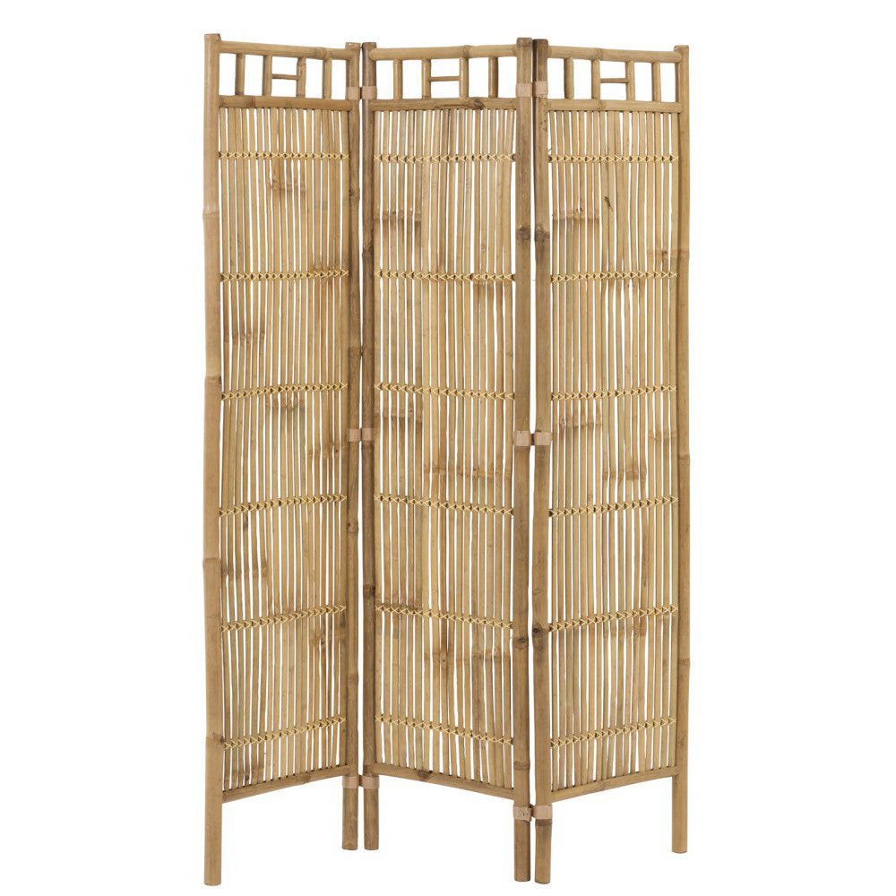 Paravento in bamboo naturale