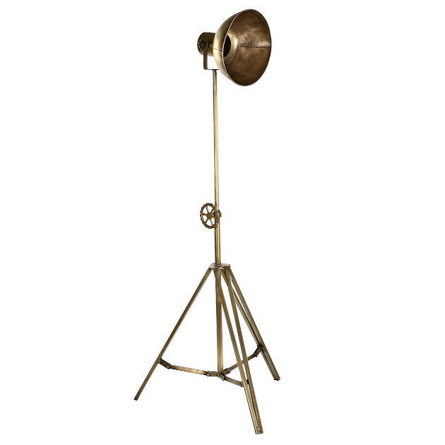 Piantana su treppiede anticata