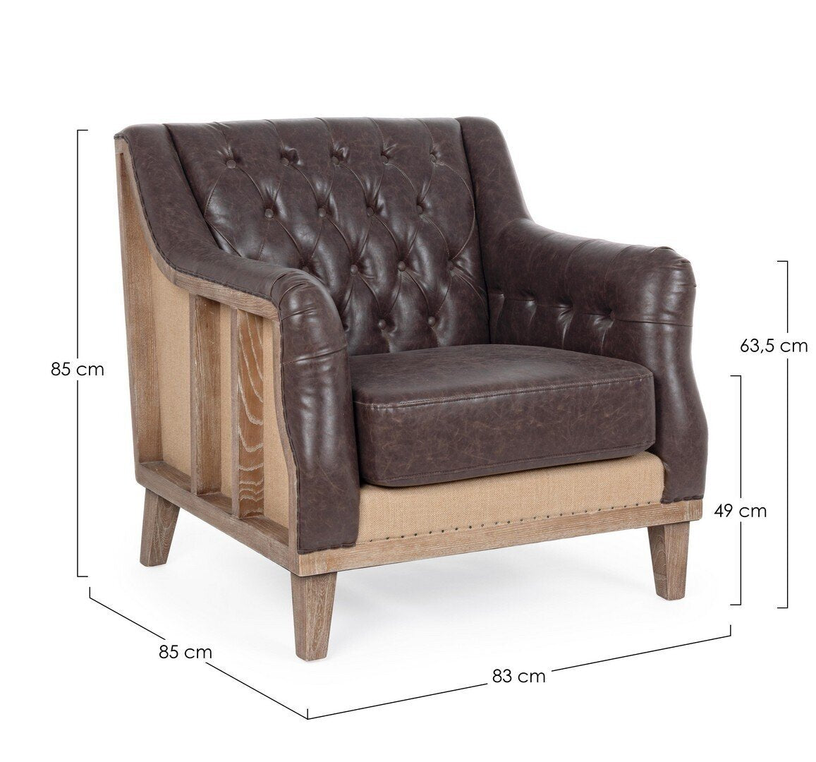 Poltrona vintage rustico chic