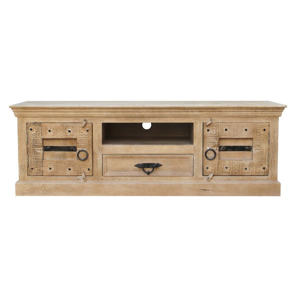 Mobile Porta TV Etnico Indiano in Legno