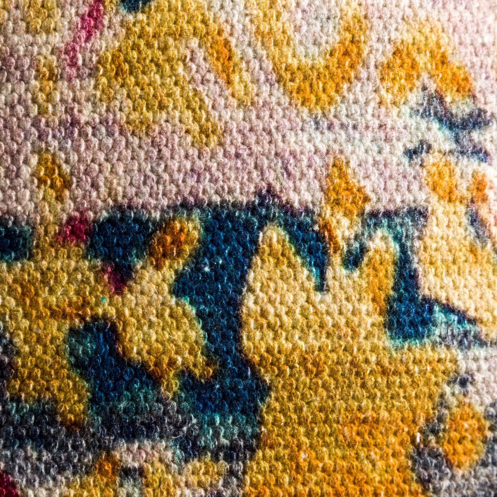 Pouff etnico mutlicolor