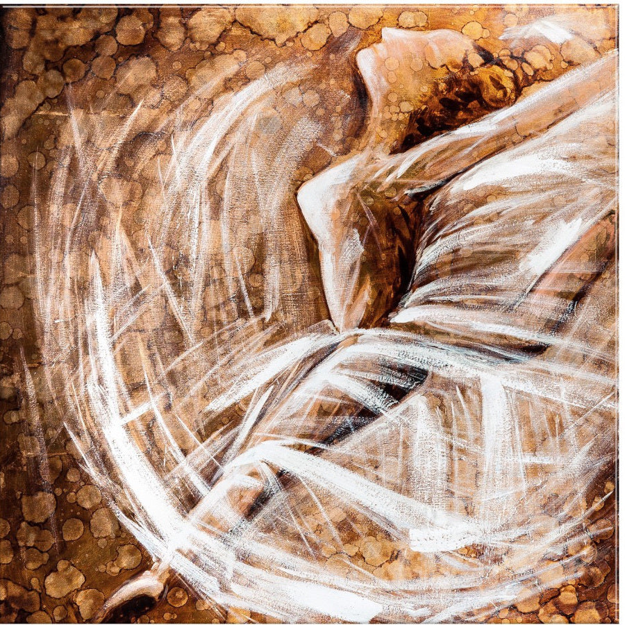 Quadro francese dipinto su tela