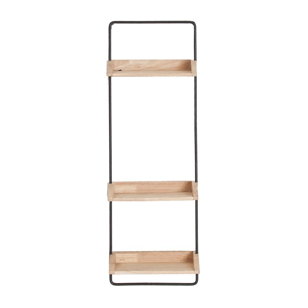 Scaffale muro 3 ripiani coloniale