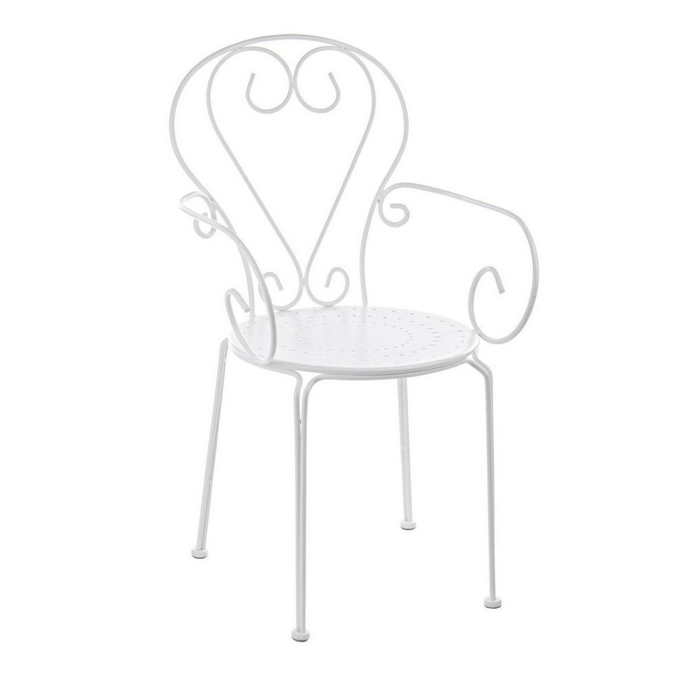 Sedia giardino bianca provenzale