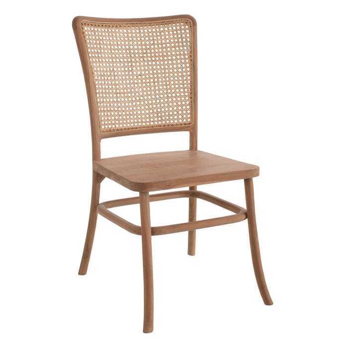 Sedia francese rattan naturale