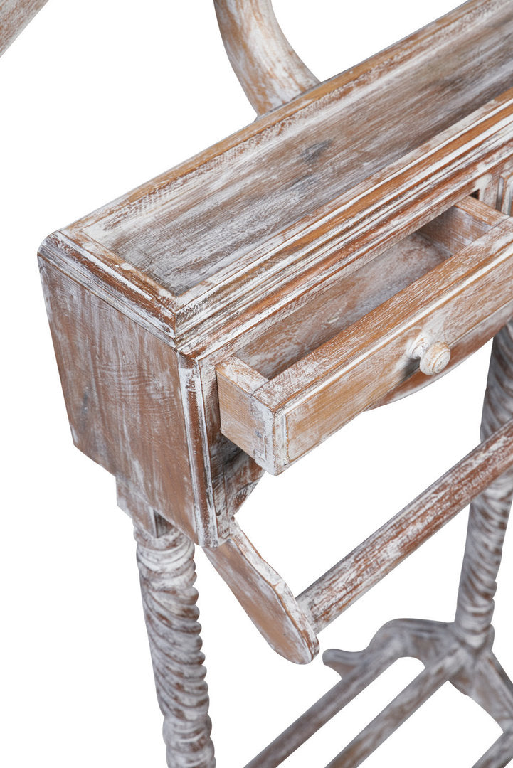 Servetto porta abiti decapato