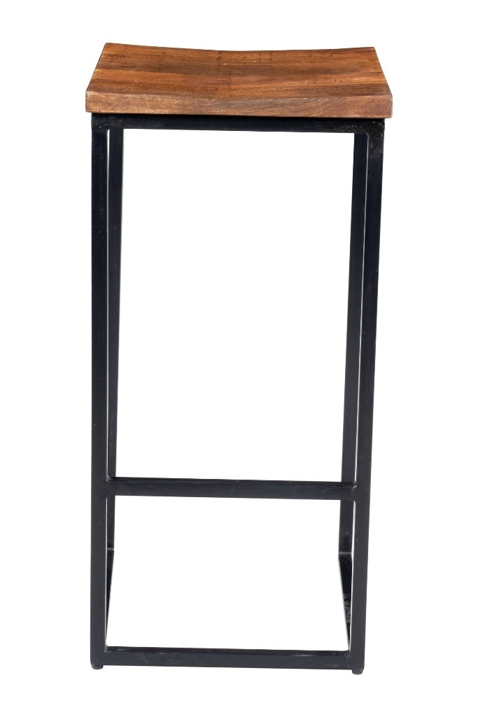 Sgabello industrial ferro