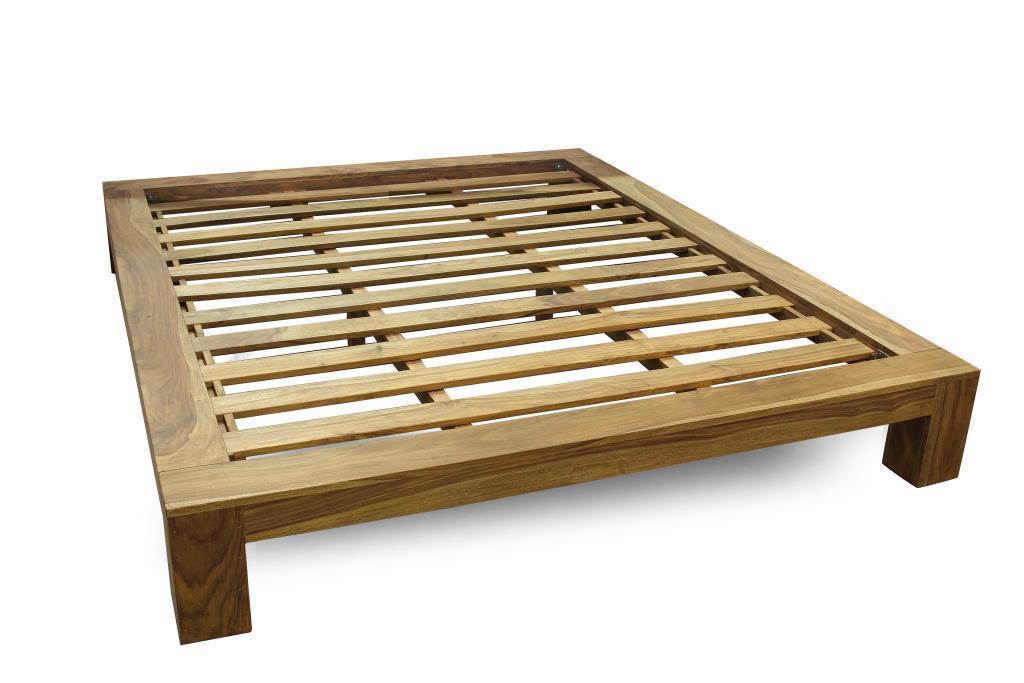 Letto stile etnico sommier naturale