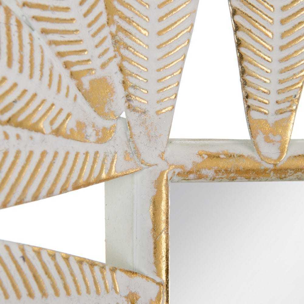 Specchio decò chic dorato