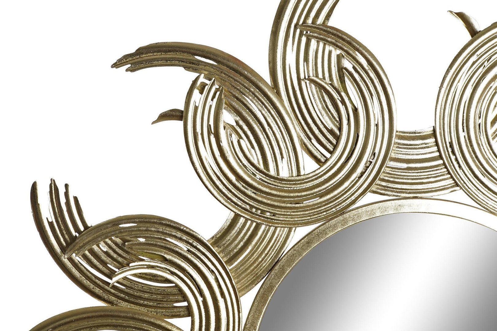 Specchio orientale cornice dorata