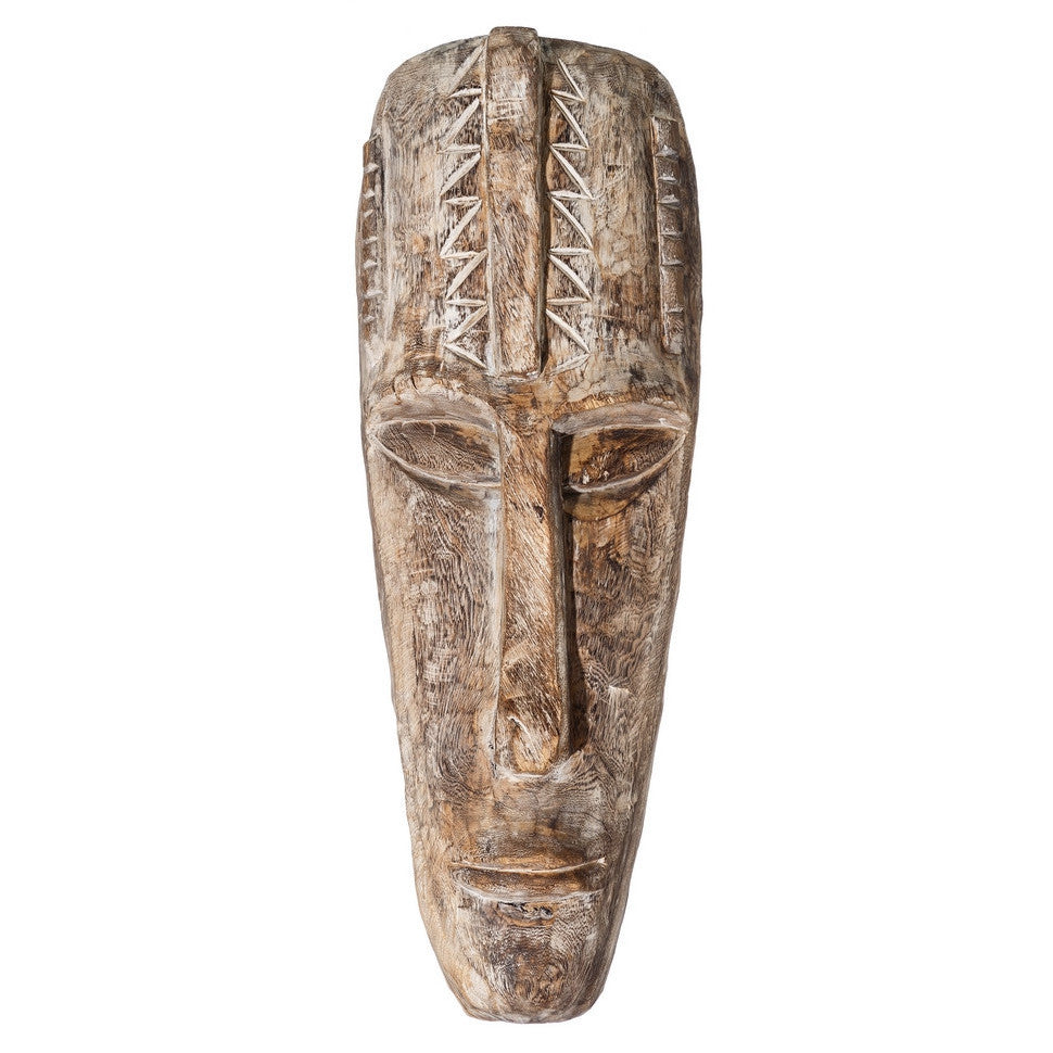 Statua etnica africana intagliata