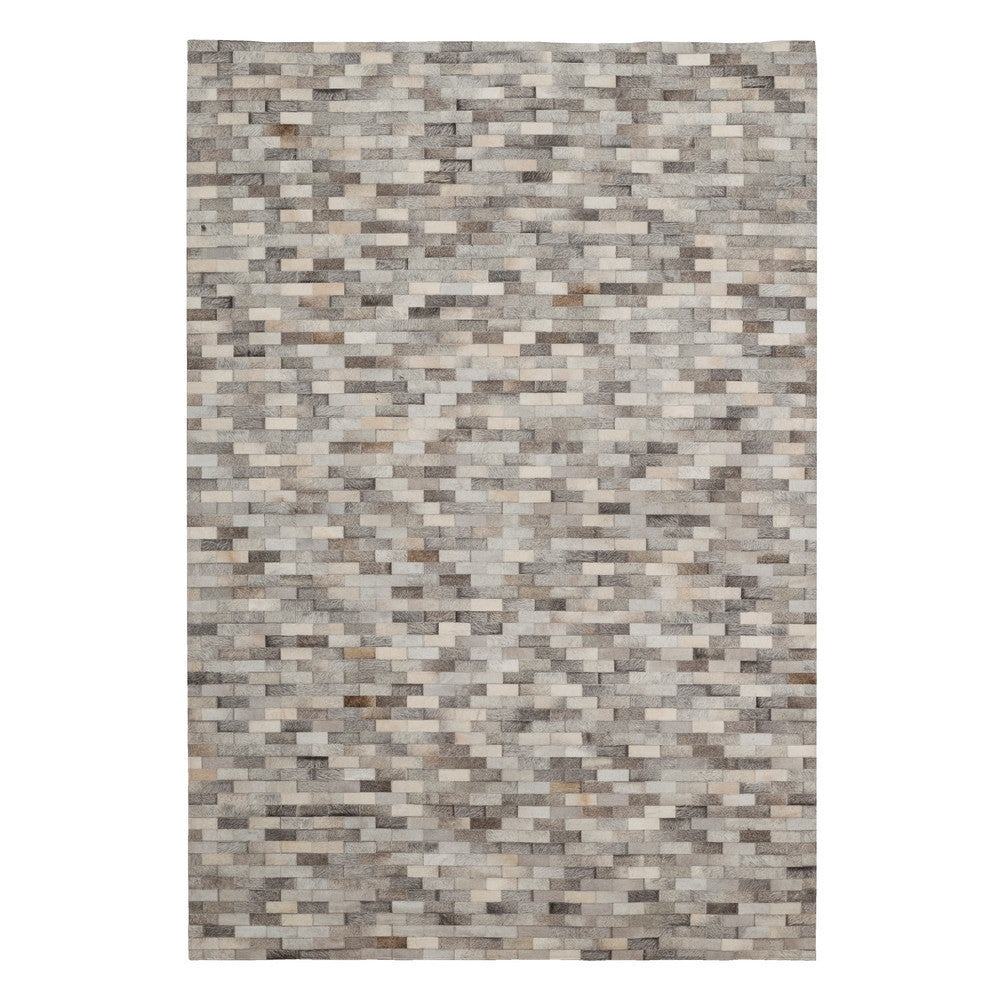 Tappeto vera pelle etnico