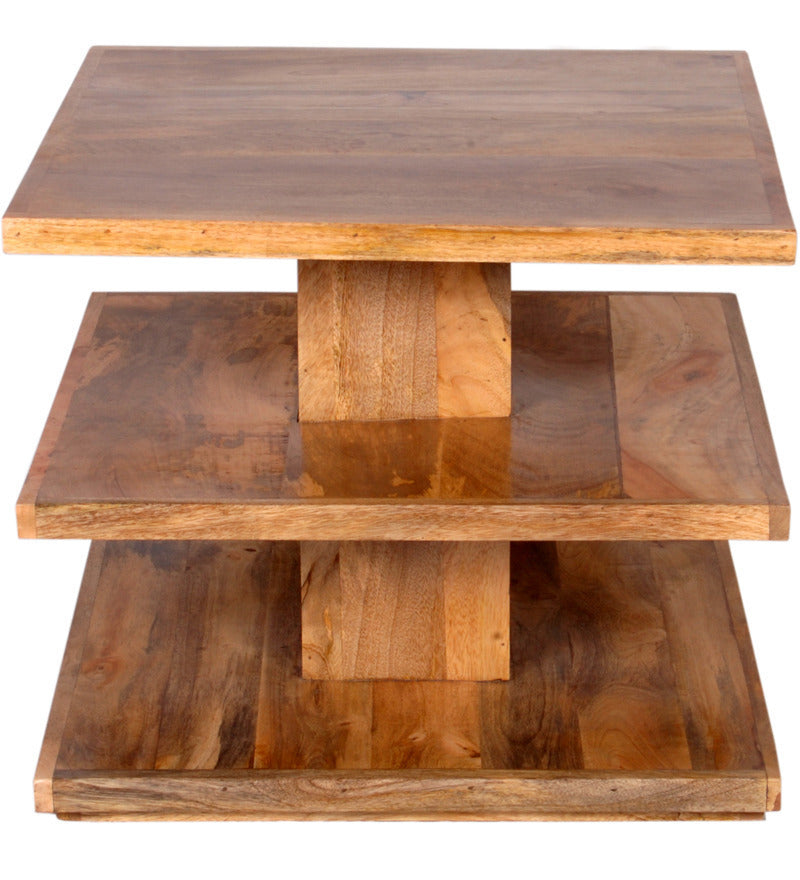 Tavolo basso 3 ripiani etnico