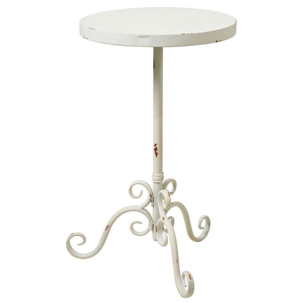 Tavolino bistrot bianco