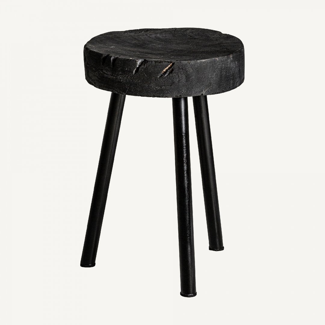 Tavolino etnico legno nero