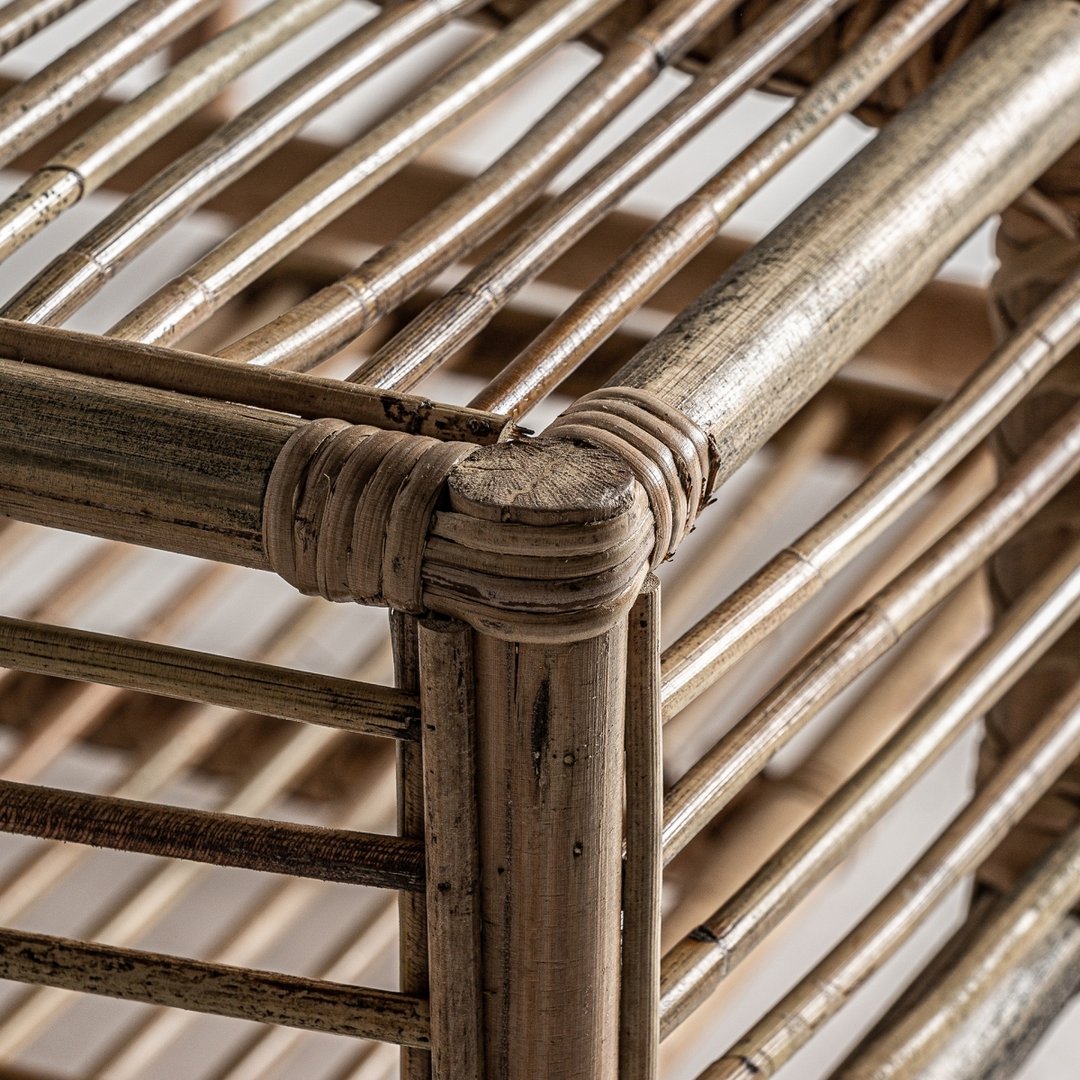 Tavolino da salotto rattan chic