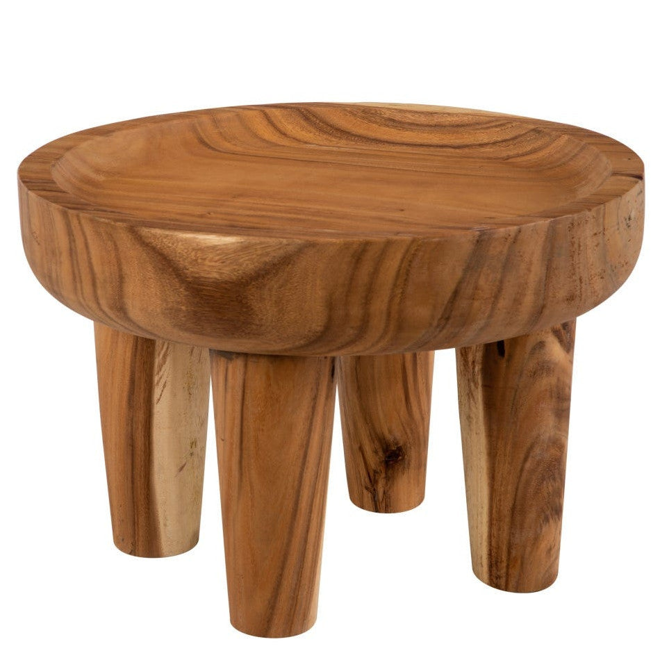 Tavolino etnico basso naturale