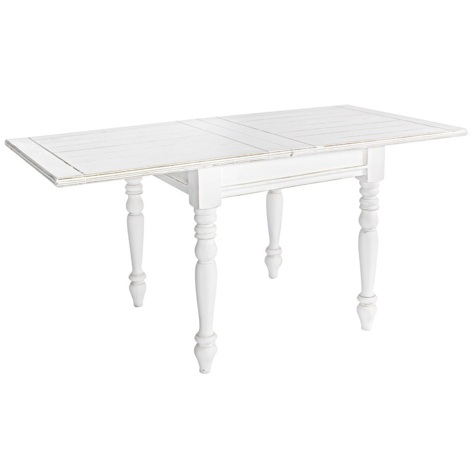 Tavolo quadrato shabby chic