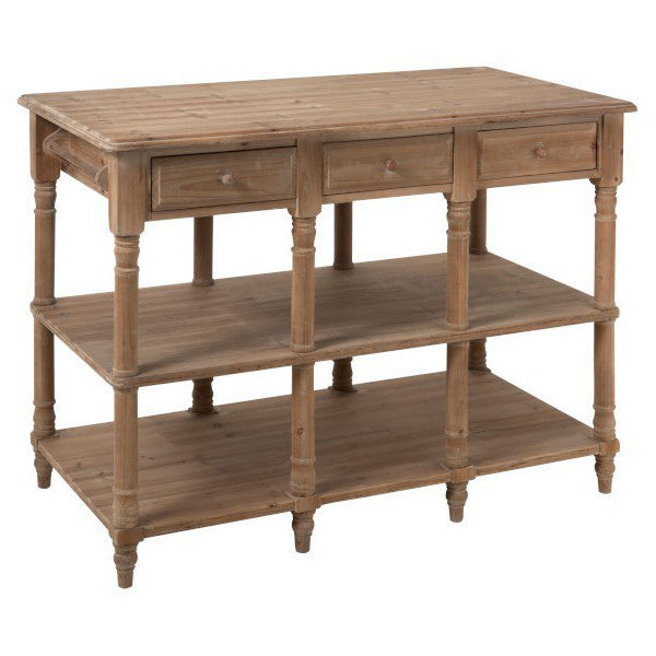 Tavolo consolle da centro etnica