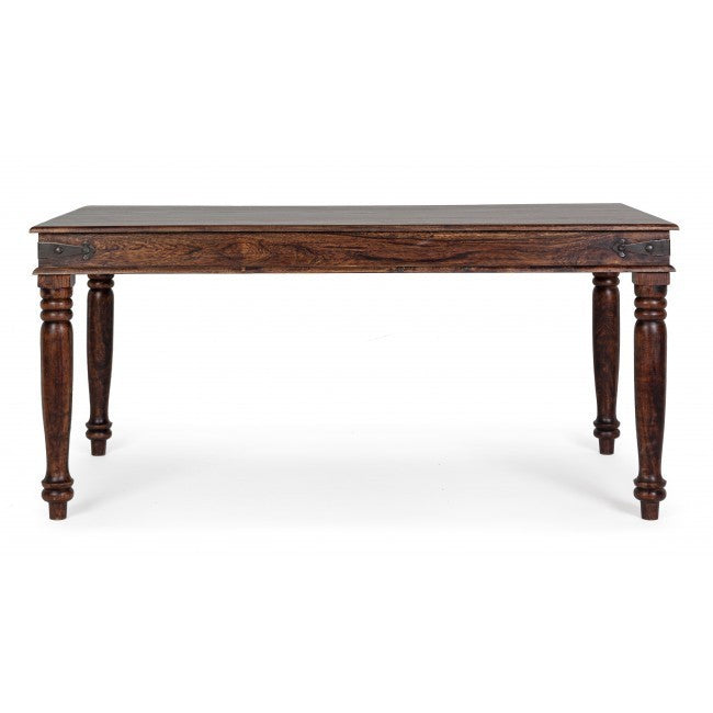 Tavolo etnico indiano marrone 160cm