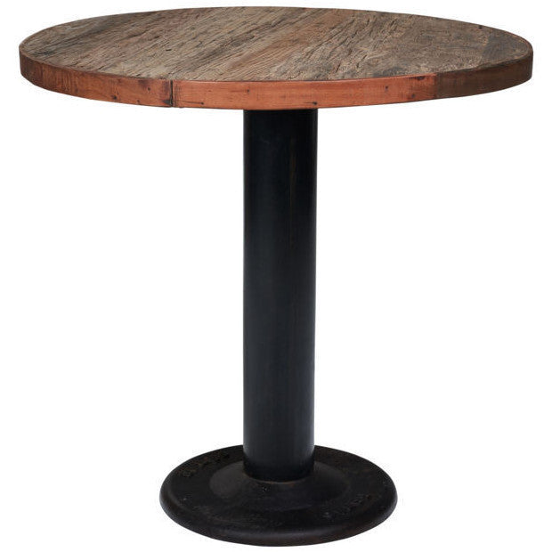 Tavolo tondo industrial bistrot