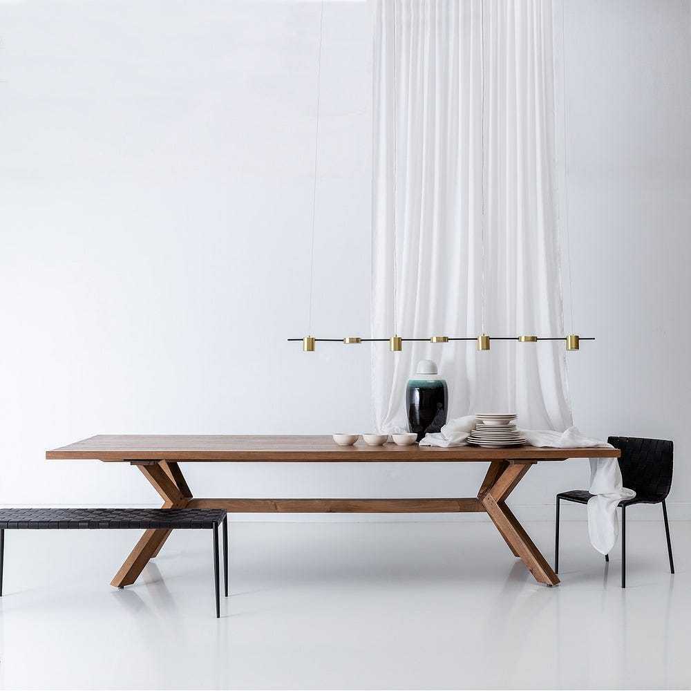 Tavolo maxi etnico design 300cm