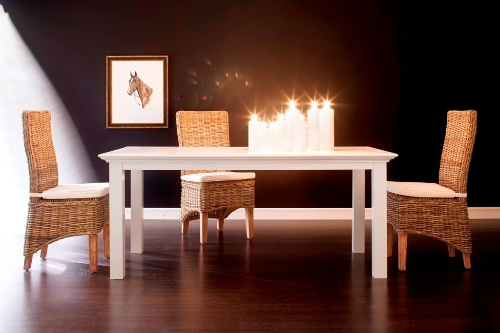 Tavolo provenzale bianco 200